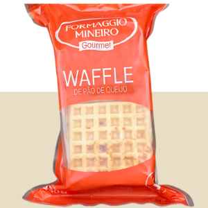 Waffle de pão de queijo